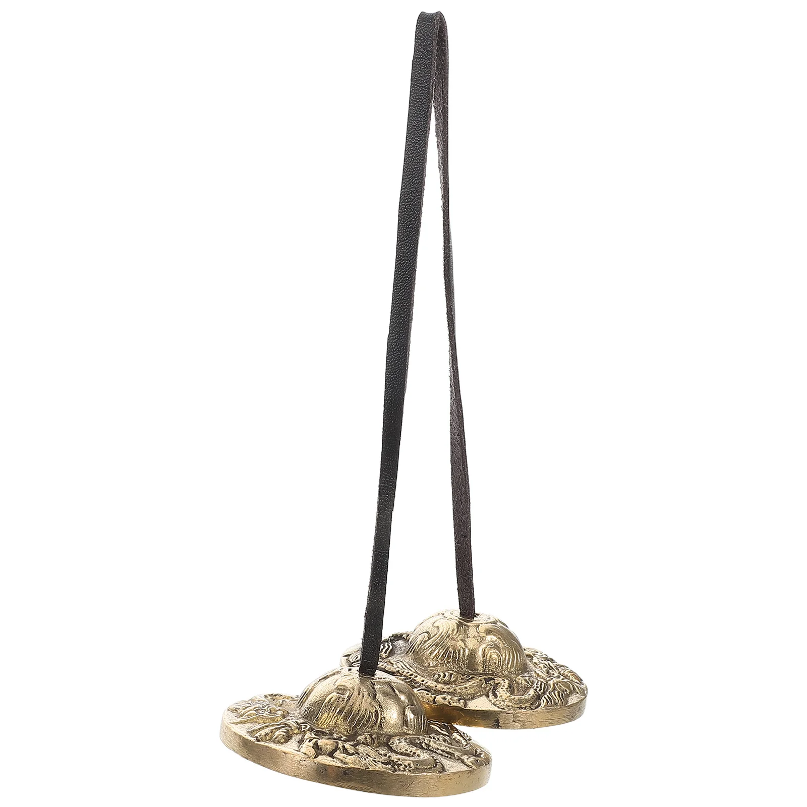 

Tibetan Tingsha Meditation Cymbals Bells Crafted Brass Pure Resonant Sound Yoga Mindfulness Feng Shui Healing Chime Bells