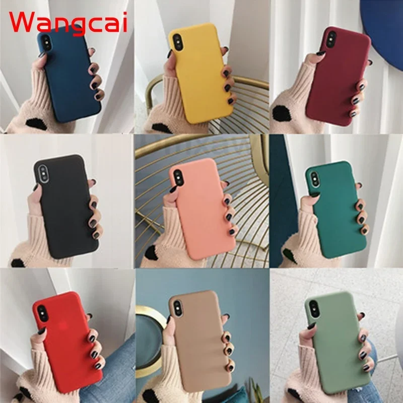 candy color silicone phone case for Realme 8 Pro X50 6i 5 X2 Pro 5i 5s C3 Narzo 10 X2 XT Q X C2 C1 case matte soft tpu cover