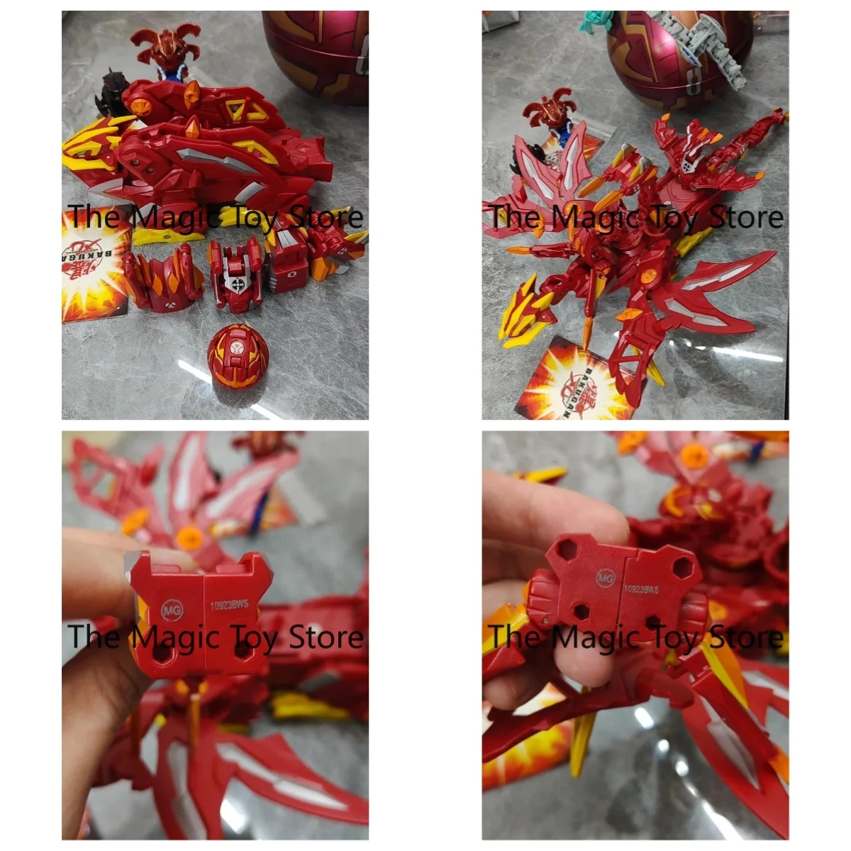 Оригинальный коллекционный набор Sega Bakugan BakuTech Metal God Dragon: полный комплект, модель боевой фигурки, украшение для рабочего стола