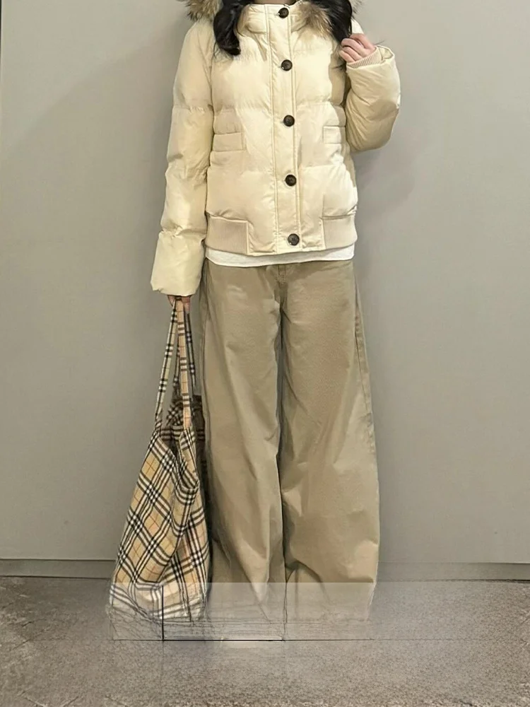 

Джинсы с высокой талией для женщин, осенне-зимние прямые длинные брюки, модные американские женские джинсы премиум-класса