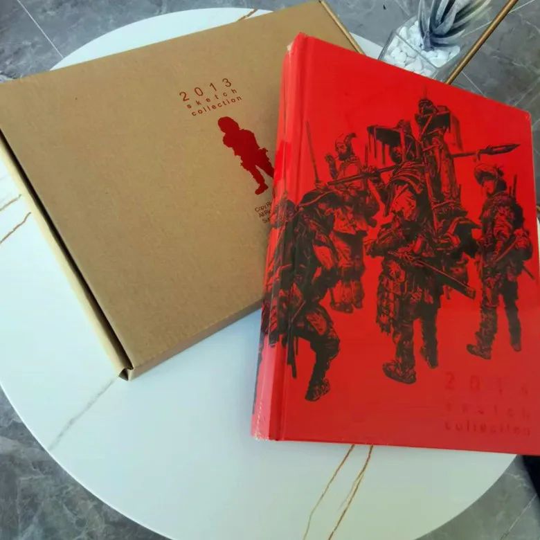 2011-2022 Illustration Collection, Korean Manuscript Sketch, Illustration Sketch Hand Drawing Sketch Book