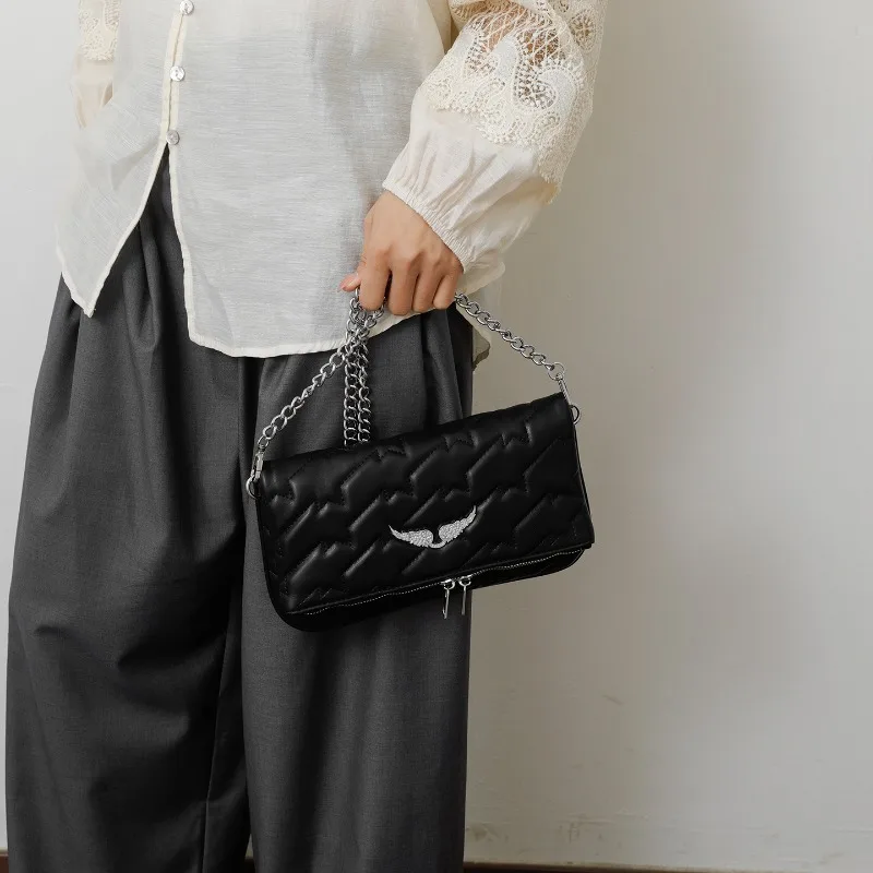 High-End Diaper Bag Large Capacity Commuter Satchel With Original Textured Leather For Ladies