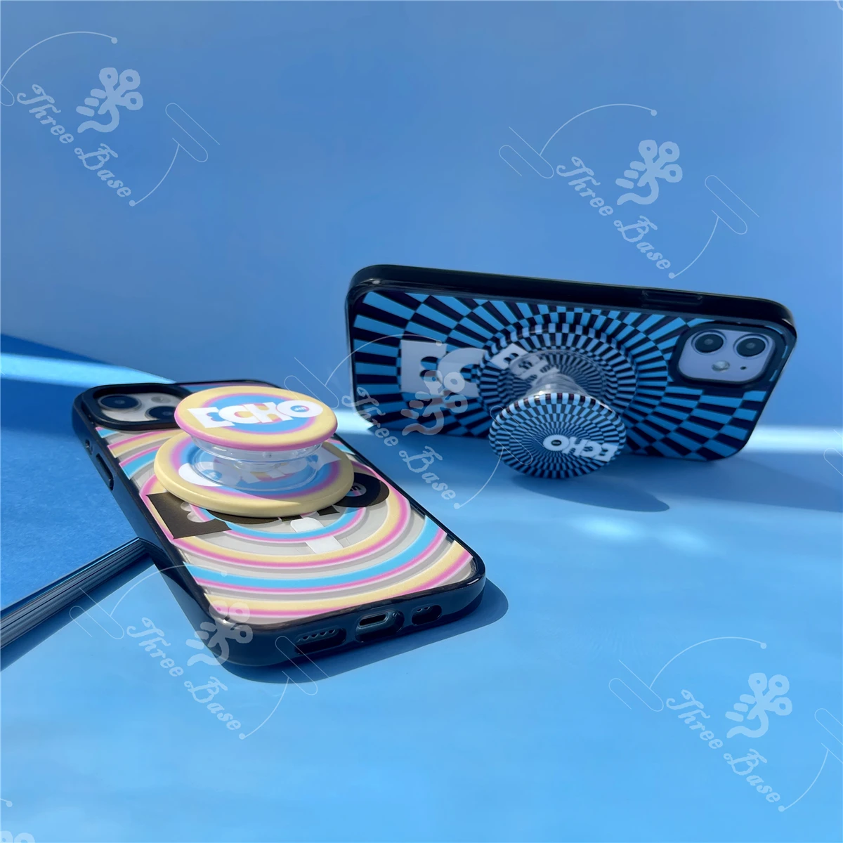 غطاء مغناطيسي JIN ECHO حامل هاتف ل Magsafe شاحن لاسلكي حافظة لهاتف آيفون 16 برو ماكس 15 برو 11 12 برو 13 برو 14 بلس