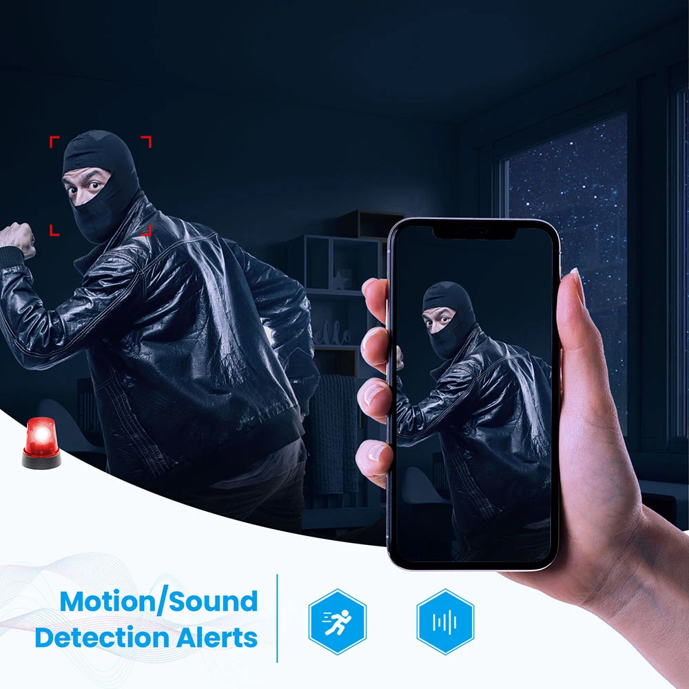 128G 1080P Intelligent Human Detection Mini Camera With USB WIFI Two-way Audio WiFi Camcorder Video Recorder Support Remote View