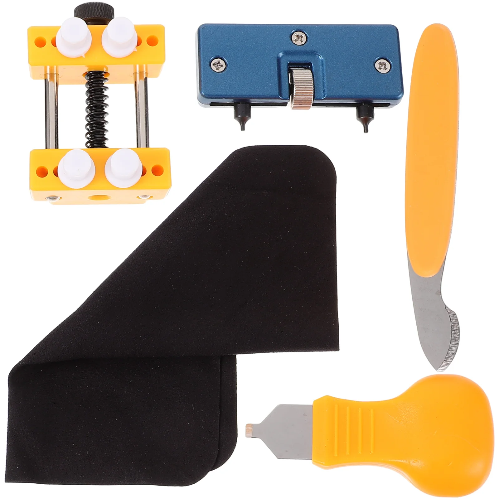 4 In 1 Back Case Opener Holder Adjustable Repair Kit For Watch Replacement Tool Set Watch Holder Tool Table