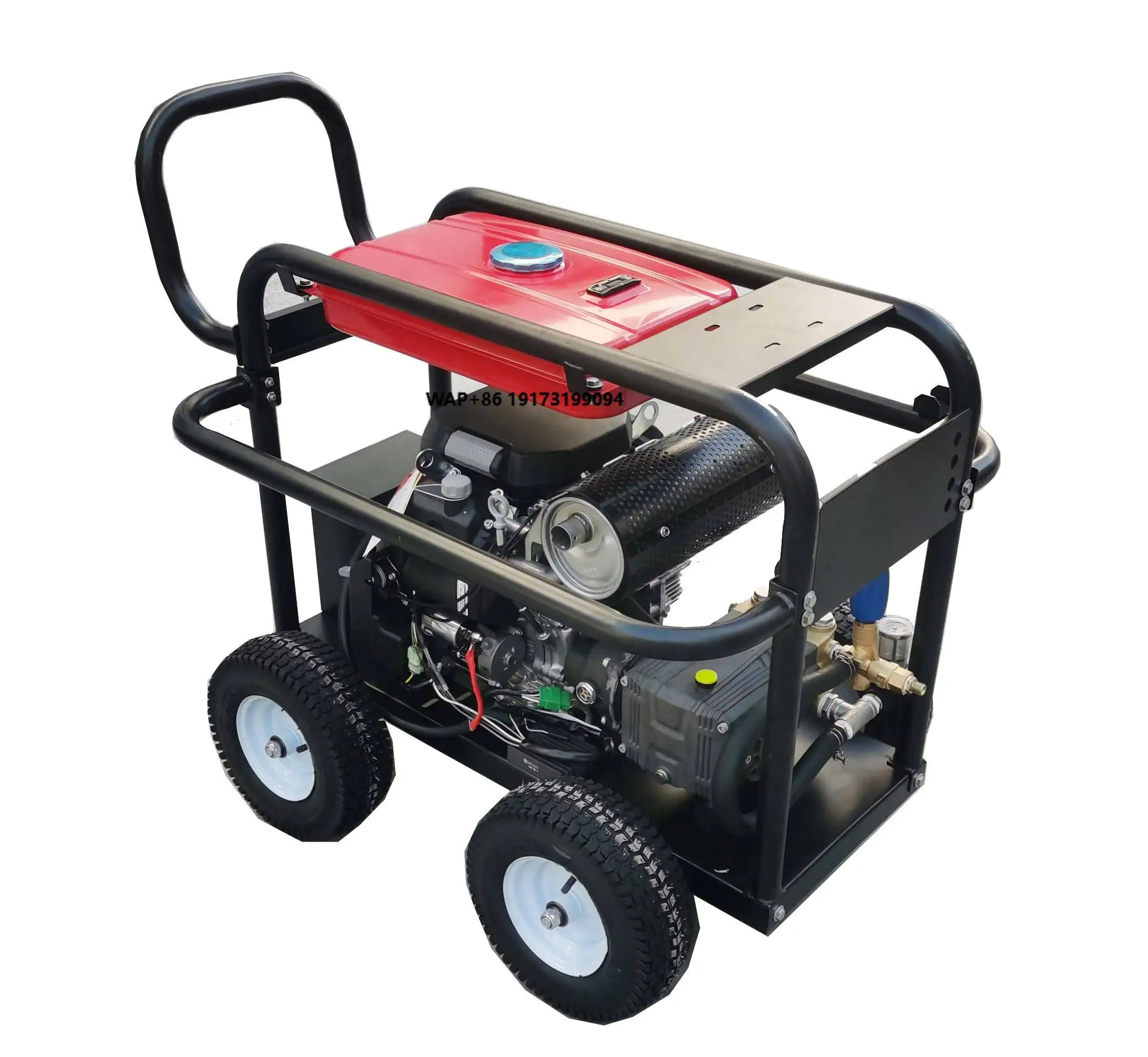 جديد OEM 5000PSI محرك 22HP 350bar الثقيلة الصناعية جهاز تنظيف يعمل بالضغط العالي المياه النفاثة الناسف مضخة آلة غسل سيارات #1