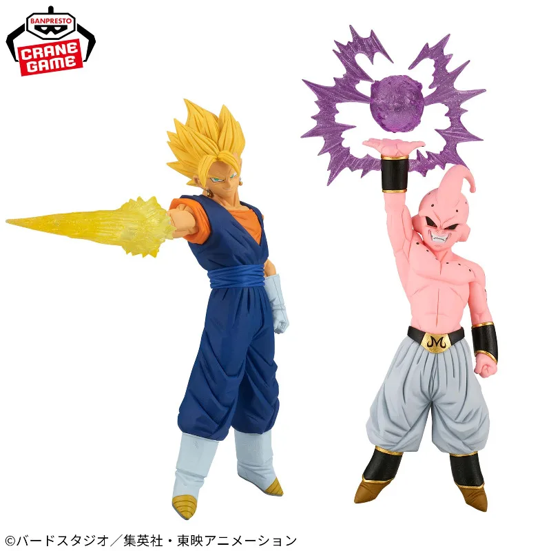 Banpresto Dragon Ball Z Anime Figurines G×materi Super Saiyan Vegetto Majin Buu PVC Action DBZ Figurals Collectible Model Toys