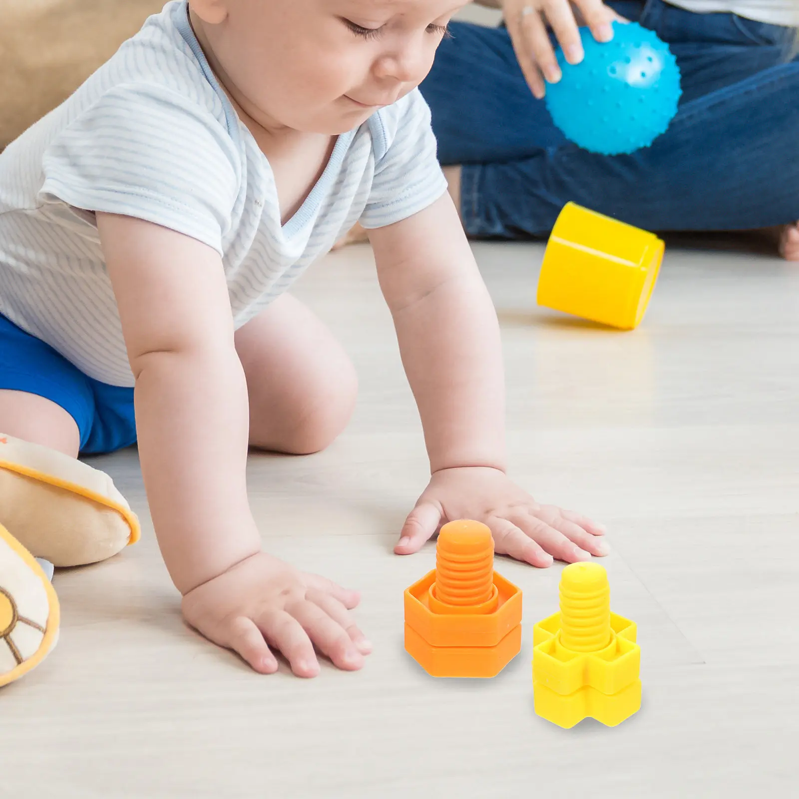 

Набор из 6 разноцветных устойчивых к выцветанию пластиковых гаек и болтов для обучающих занятий с попугаями, арахами, кореллами, африканскими жакетами. Улучшает навыки.