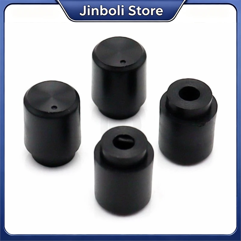 10PCS 10x13mm Black Plastic Knob Cap D Shaft Potentiometer Switch Knob For Electronic Instruments 3.5mm Half Shaft Hole