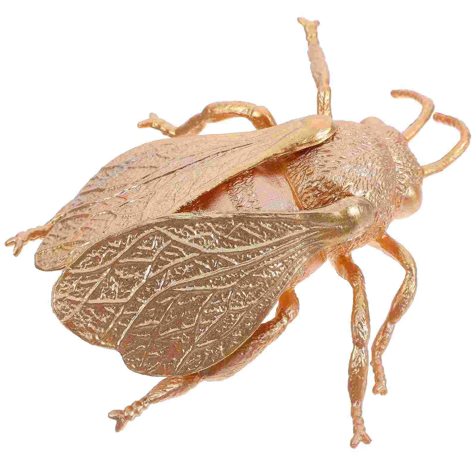 Statue d'Insectes Dorée au Miel, Décoration de Bureau