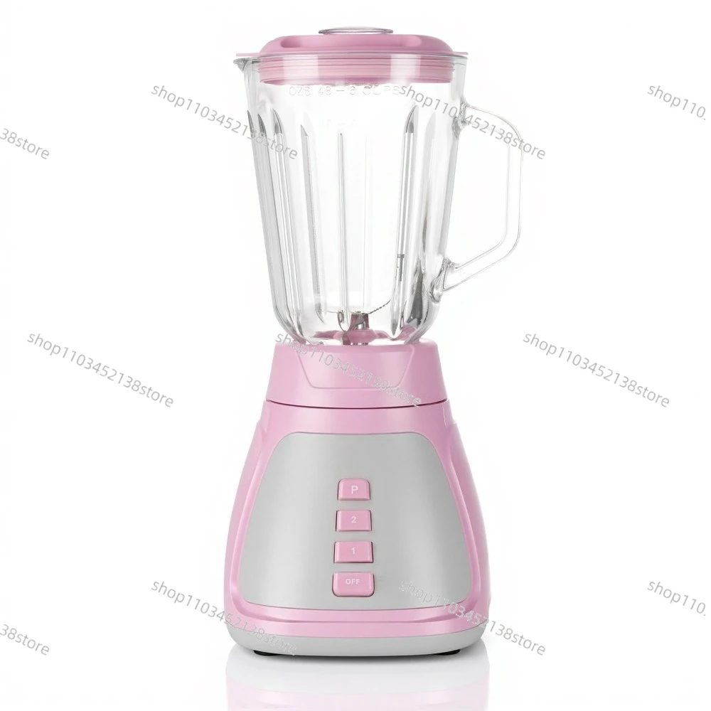 Glass New Color Scheme Cooking Machine 1.5L Wall Breaker 2-in-1 Fruit and Vegetable Juicer Juicer