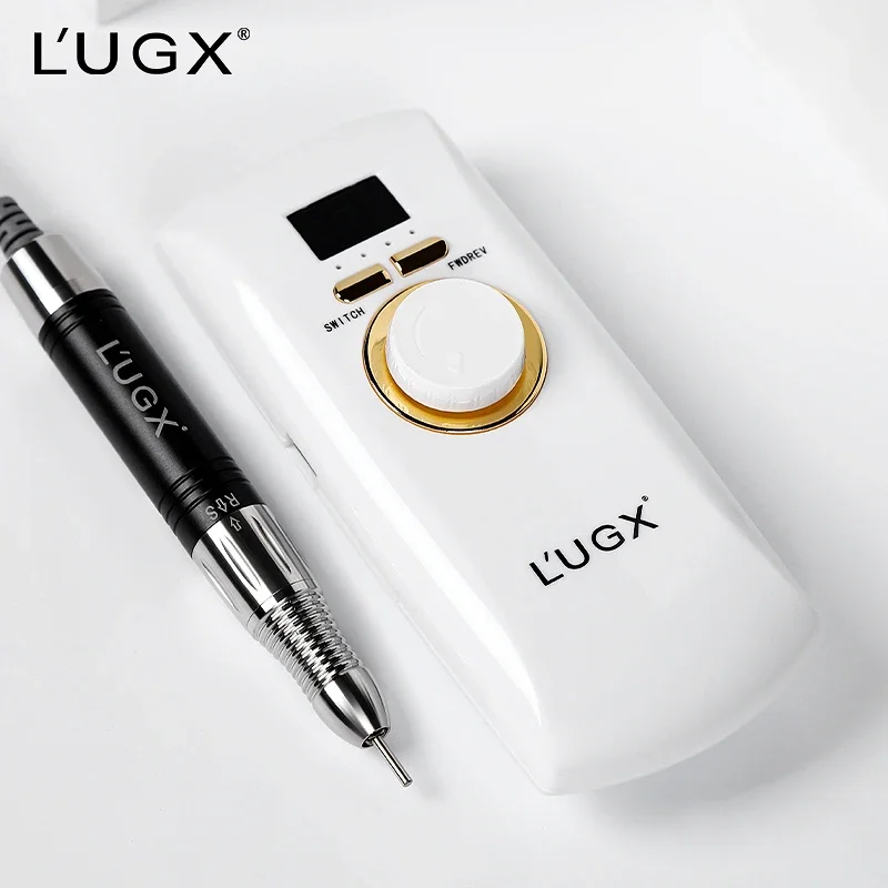 LUGX Wholesale Nails Equipment 30000rpm Acrylic Portable Rechargeable Professional Nail Drill Machine