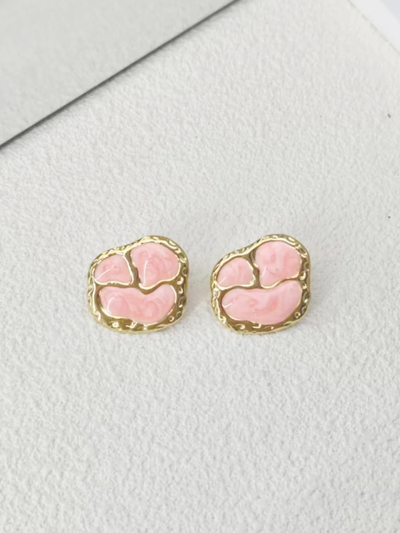 

Unisex Stainless Steel Stud Earrings, Asymmetrical Design, Plain Pattern, Casual Style, All-Season Wear, No Choking Hazard