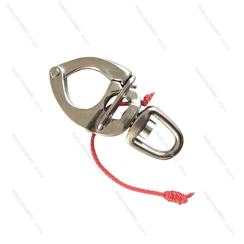 Stainless Steel 316 Powered Parachute Buckle Quick Connection Spring Release Buckle Safety Catch Quick Release Spring Shackle