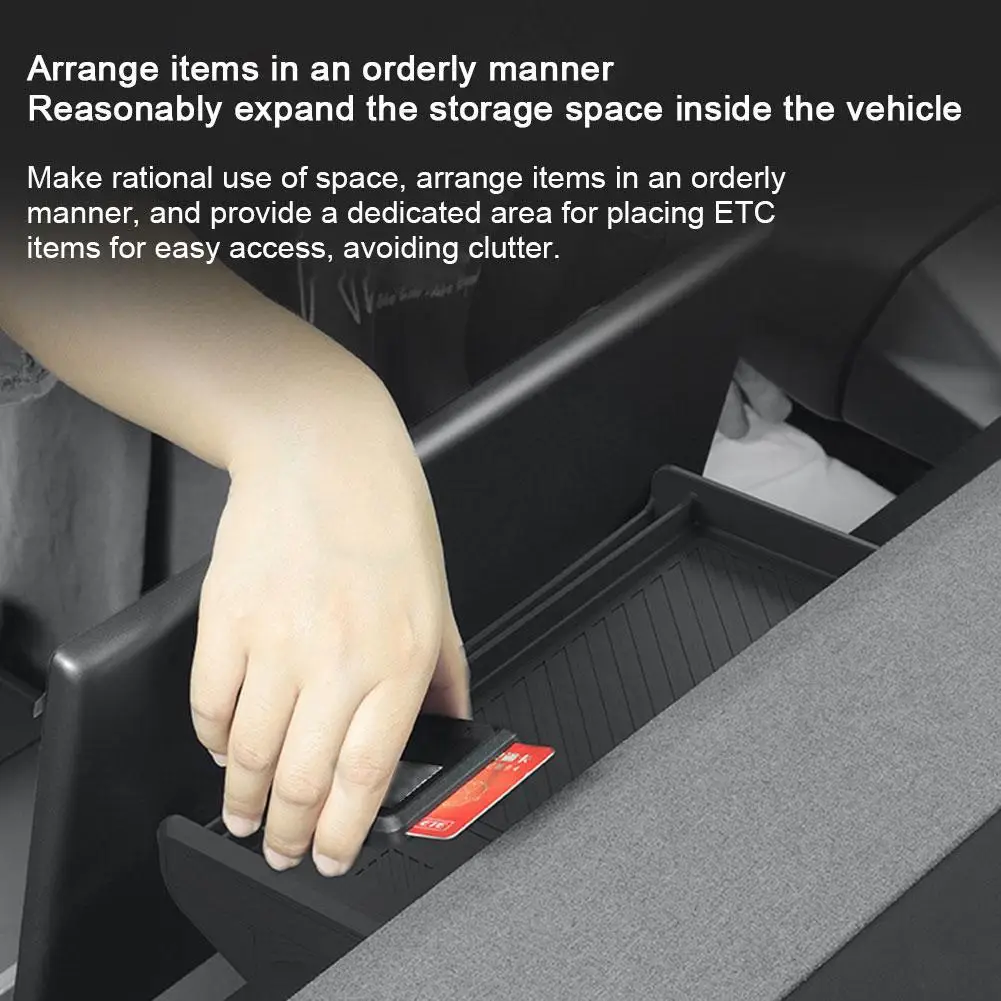 

Car Center Console Storage For 2025 Y/YL Silicone Dashboard Storage Box Anti-slip And Anti-fouling Storage Box N9S3