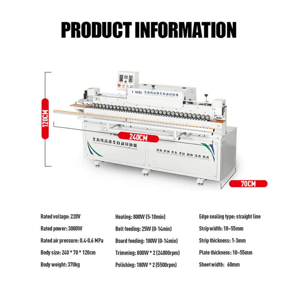 F-400 Automatic Edge Banding Machine Edge Banding Machine Automatic Board Edge Banding Machine
