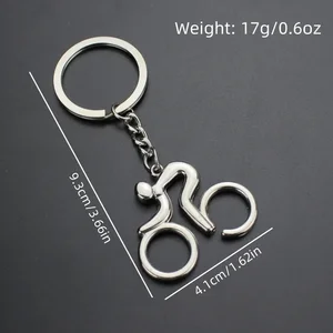 metal bisiklette 1 adet anahtarlık-bisiklete binmek, ata binmek ve asmak için mükemmeldir-yıldönümleri, doğum günleri, kutlamalar ve tatiller için mükemmel bir hediye Damperin 6 büyük satışı, klasik durumu 5