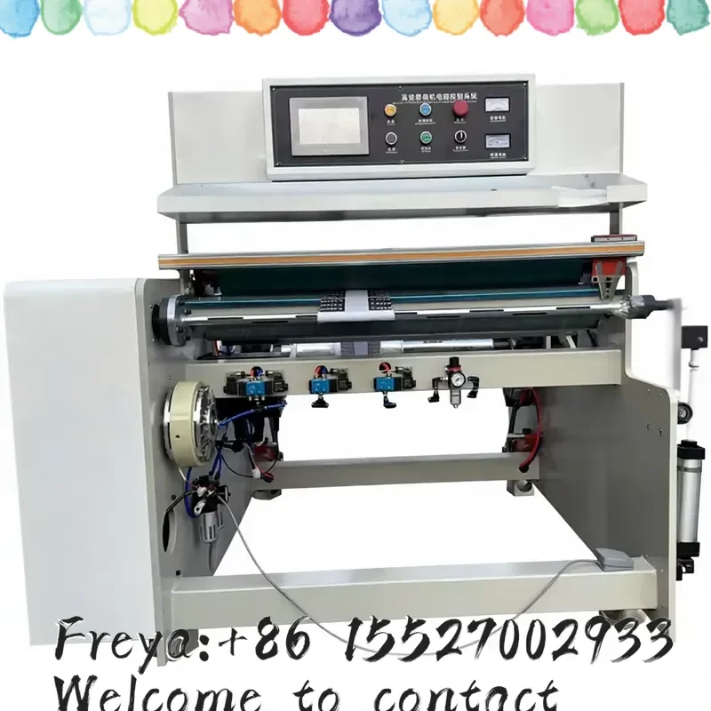 Automatic Fabric Rewinding Slitting Machine, Non-woven Printed Textile Roll Slitter Rewinder Equipment