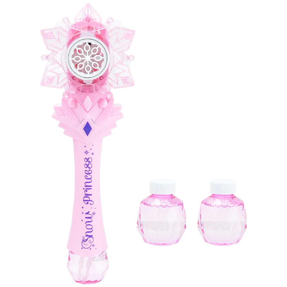 1 Set Cartoon Bubble Blower Bubble Maker Electric Outdoor Automatic Bubbles Machine Reusable Lovely Plaything Adorable Cute Fun