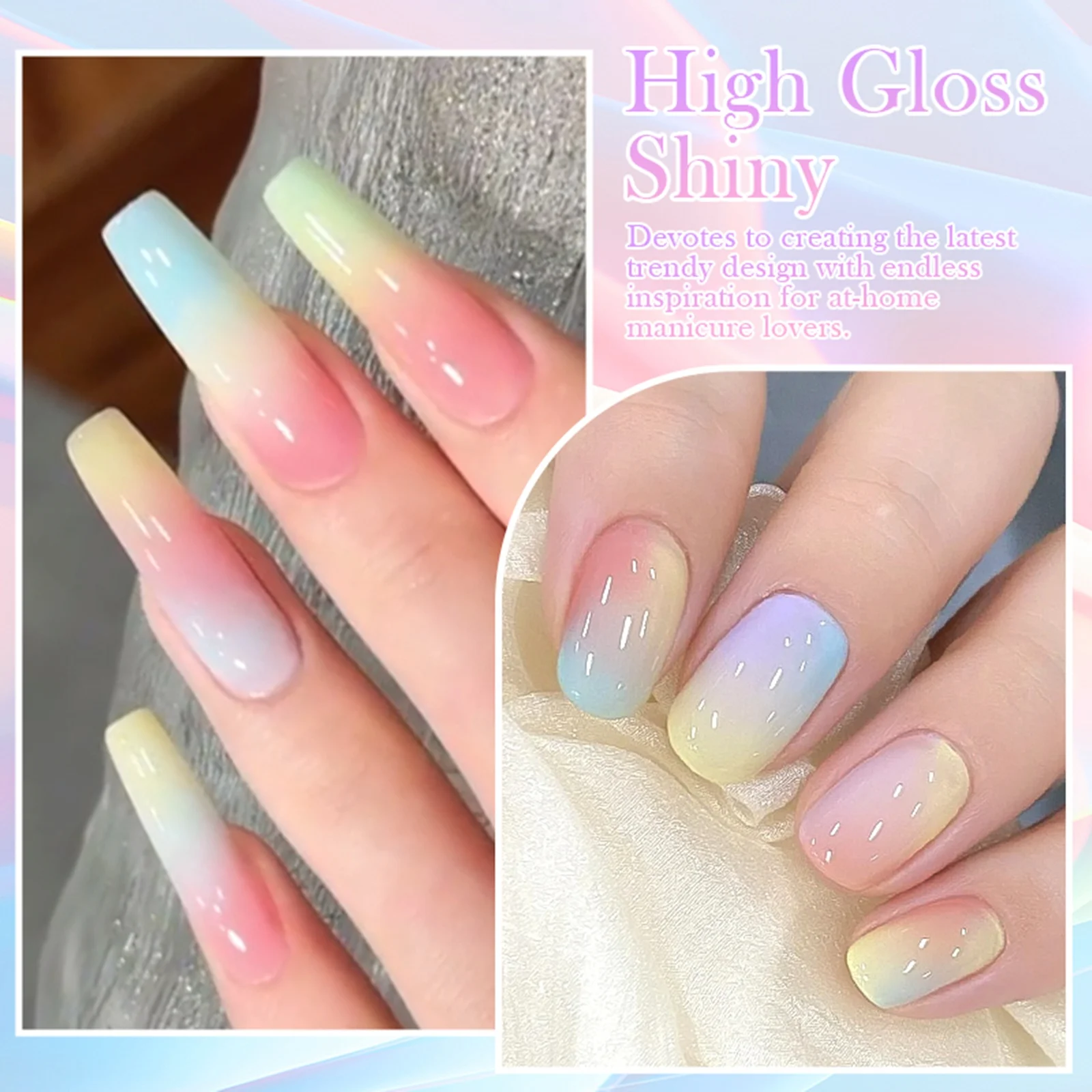 3 قطعة بات اللوحة جيل للأظافر مجموعة 9 ألوان عارية معكرون مسمار الفن فيرنيس لجميع المواسم الأظافر تصميم طويل الأمد نقع قبالة هلام عدة