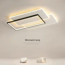 Modern LED Ceiling Lamp for Living Dining Room Bedroom Aisle Geometric Patterns Chandelier Home Decor Indoor Lighting Fixture