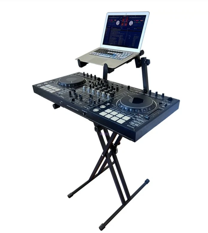 DJ Player Digital Controller Stand DJ Air Case Flight Stand Keyboard Piano X-Type Double Wind Instrument Stand