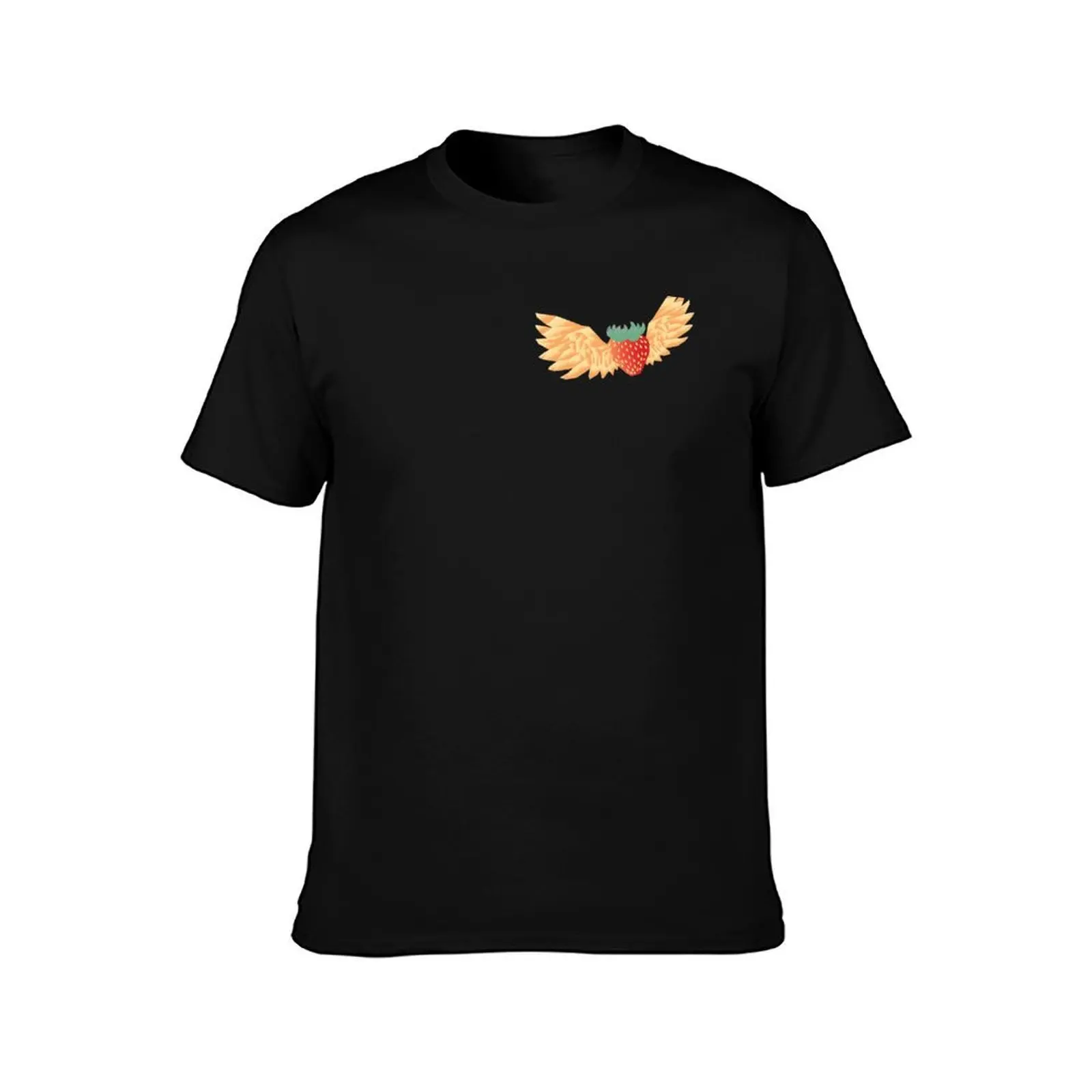 Celeste Flying Strawberry T-Shirt t shirt for man 100 percent cotton t shirts cotton 100% g man t shirts for men T-shirt