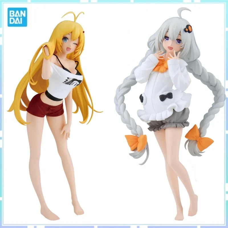 

Официальная коллекционная фигурка Bandai Banpresto по аниме Voiceroid Kizuna Akari Makoto Tsurumaki из ПВХ, модель-игрушка, подарок