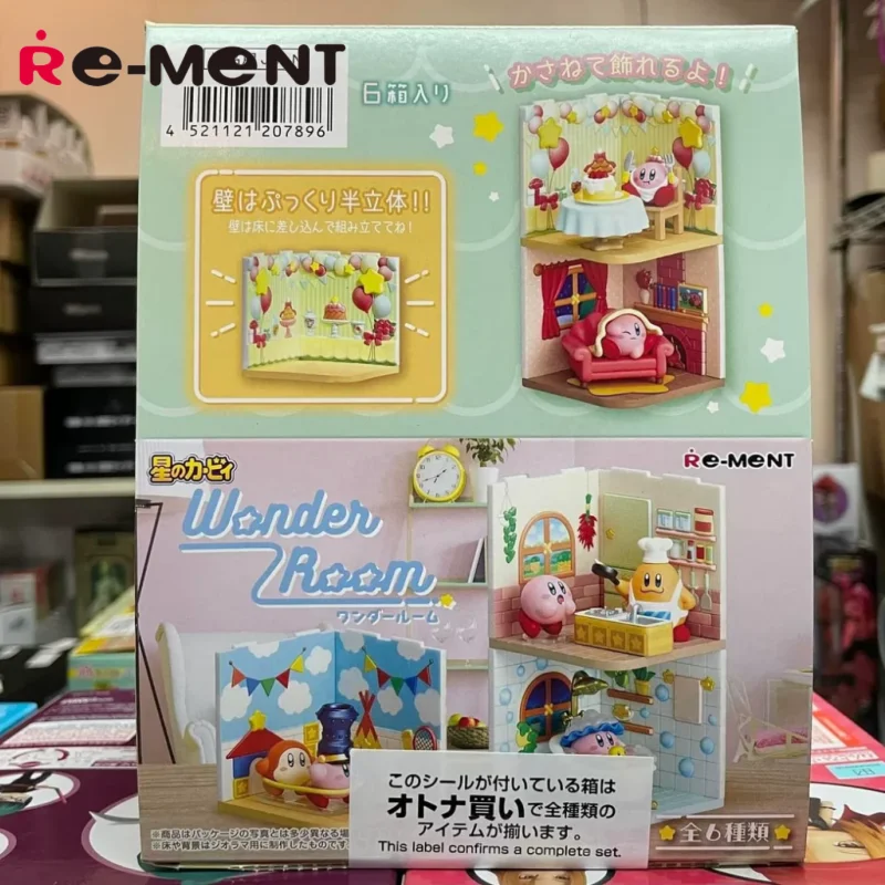 Re-Ment Original Star Kirby Wonder Room Collection Actionfigur Anime Kawaii Kreatives Kirby Spielzeug Ornament Box Ei Hobbys Spielzeug