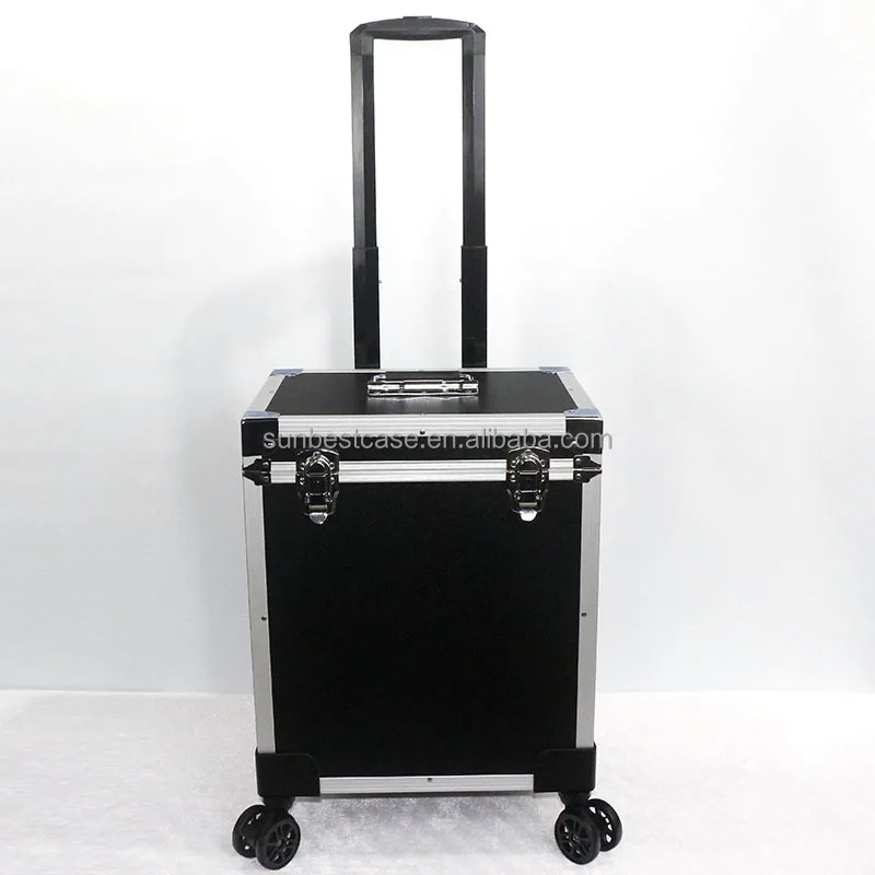 

Heavy Duty Rolling Aluminum Trolley Tool Case Customized Outdoor Household Workshop Repair Hand Toolbox With Wheels From Factory