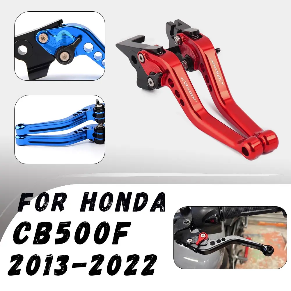 

For Honda CB500F 2013-2022 Motorcycle CNC Clutch Brake Levers Modified Horn Adjustable Folding Hand Lever Motorcycle Accessories