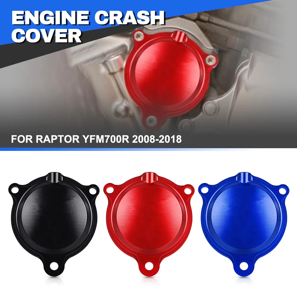 

FOR YAMAHA RAPTOR YFM700R 2008-2017 2018 Motorcycle Aluminium Engine Guard Cover and protector Crap Flap Accessories YFM 700 R