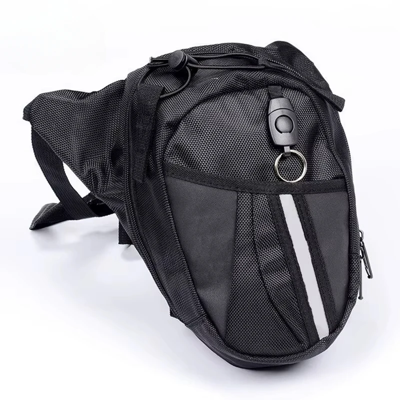 high-capacity Multifunction Motorcycle Drop Leg Bag Oxford Outdoor Men Casual Waist Bag Fanny Pack Moto & Biker Bags