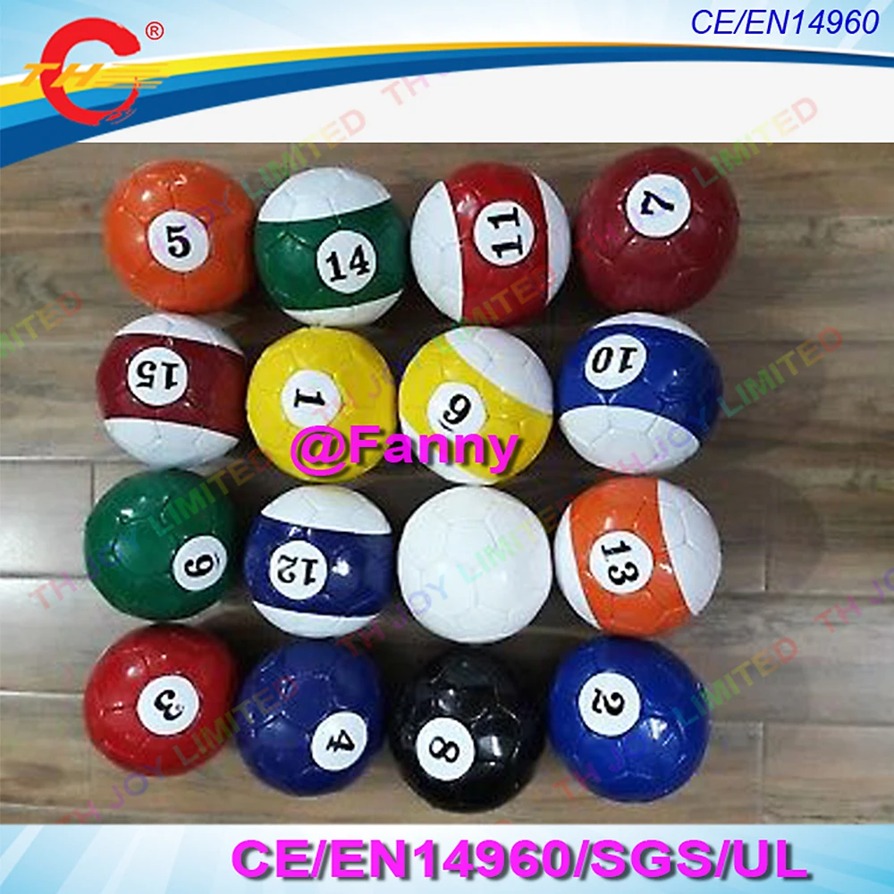 

(16 Pieces / A Lot), Size 3# 4# 5# Snook Soccer ball,Billiard ball,Snooker Football for Snookball game,free air shipping to door