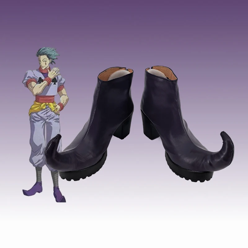 Hisoka Cosplay Shoes Anime Hunter×Hunter Artificial Leather Boots For Men