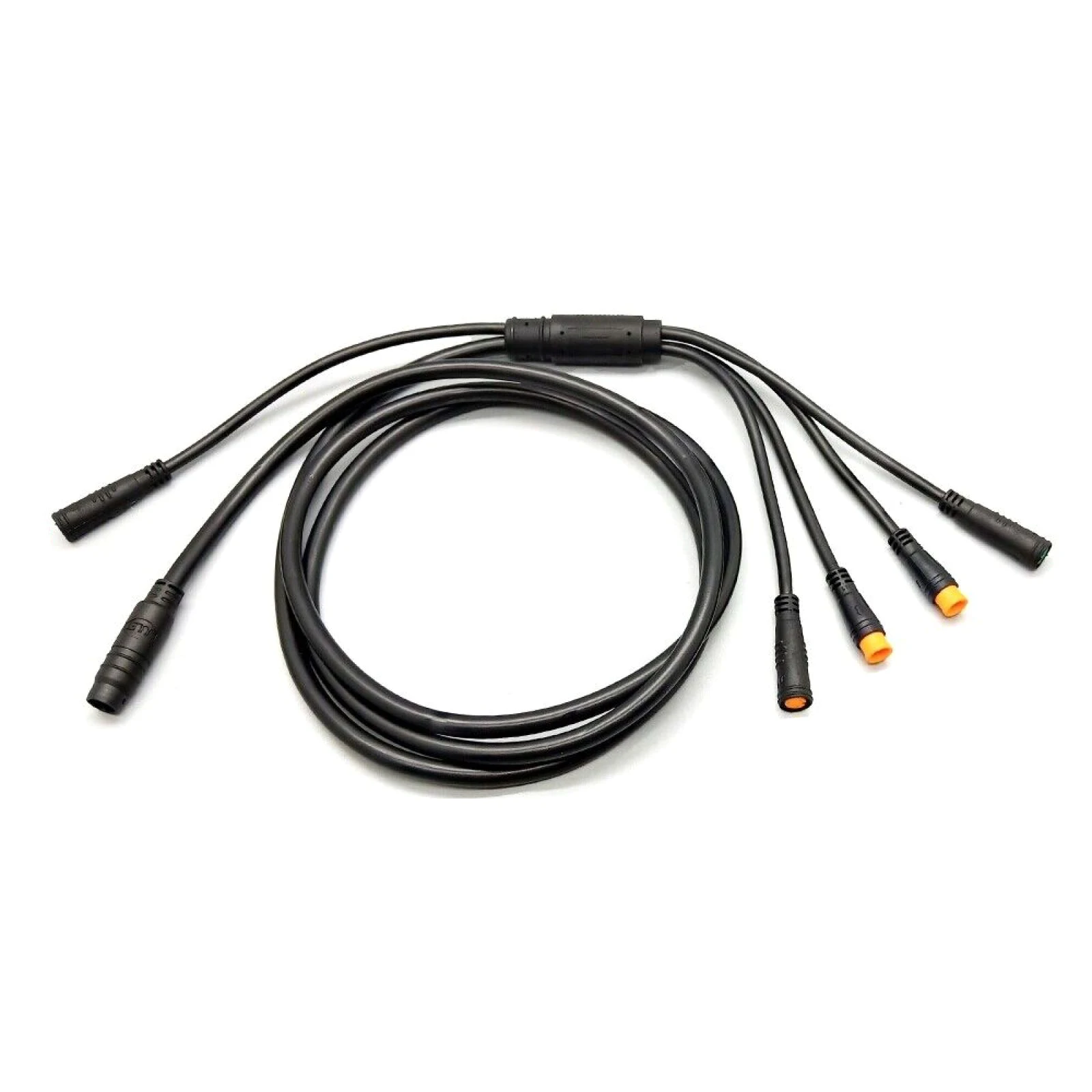 Electric Bicycle E-bike Integration Cable Waterproof 1 to 5 For KT Controller Motor Throttle Brake Conversion Accessory