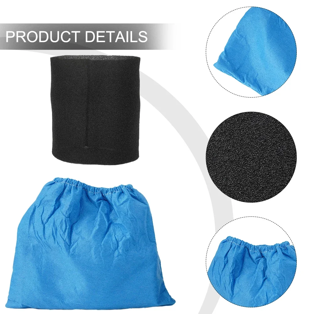 High Quality Textile Filter Bag And Filter Elements For MV1 WD1 WD2 WD3 SE4001 Vacuum Cleaner Filter Bag Parts