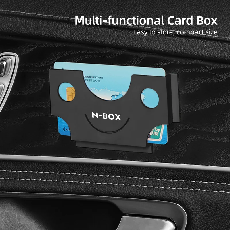 سيارة متعددة الوظائف بطاقة كم حامل بطاقة صندوق تخزين لهوندا N-Box سيفيك أكورد CRV صالح جاز Transalp CBR cb500x أوديسي