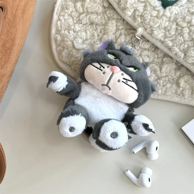 Kawaii Cartoon Cat Plush Earphone Case For Apple Airpods 4 3 Pro 2 Cover Cute Fluffy Headphone Charging Cases For Airpod Pro 2 3