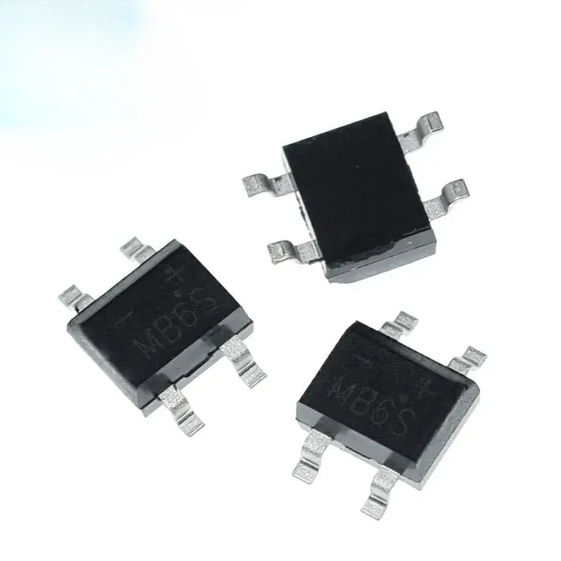 

10pcs 600V 0.5A SOP-4 SMD rectifier diode bridge mb6s