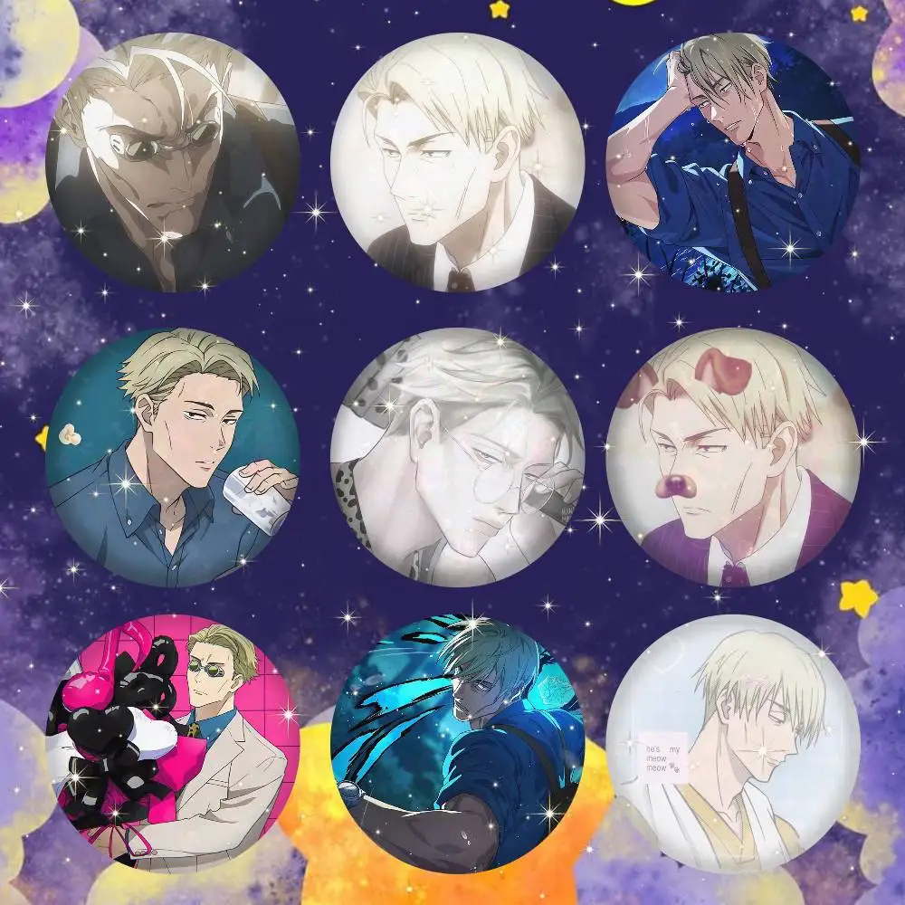 A-Kento Nanami Anime Round Badges, Brooches, Clothing Accessories, Birthday Gifts, Anime Conventions