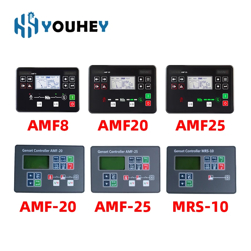 AMF20 AMF25 AMF8 MRS10 replace Diesel Genset Controller Auto Stop Control Module AMF-20 AMF-25 AMF-8 MRS-10