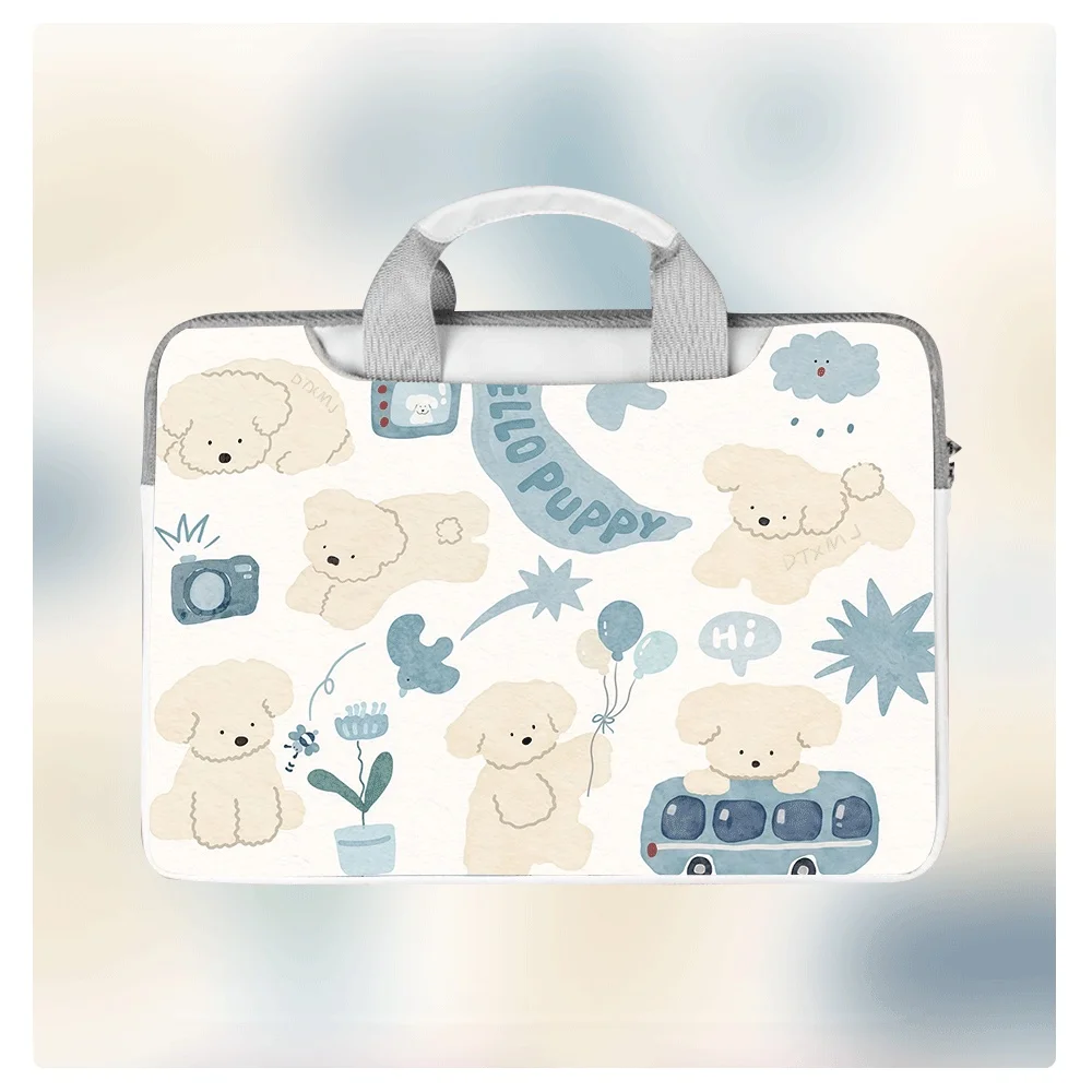 

Cartoon Animal Print Laptop Bag Laptop Sleeve Laptop Sleeve for Macbook 12 13 14 15.6 16 Inch Macbook Air Asus Huawei Gift