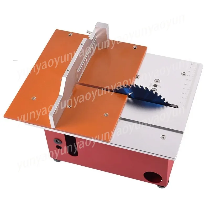 Handmade Woodworking Table Saw, Precision Model Workmanship Lifting Electric Cutting Saw Set 9000 Rpm 360 Watts