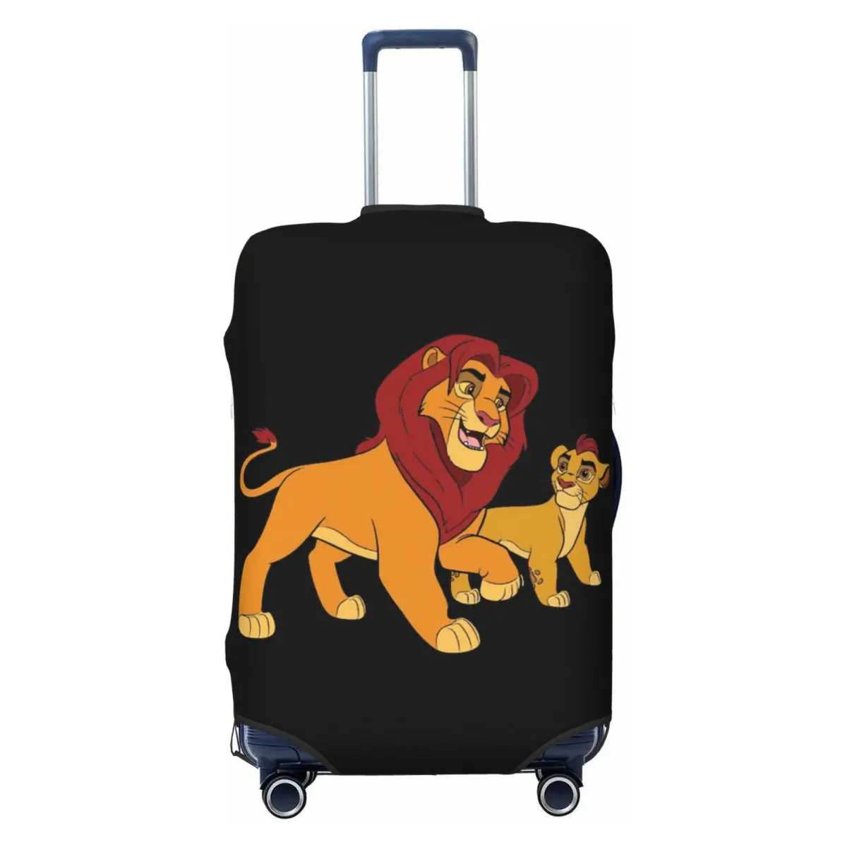 

Защитный чехол для чемодана с изображением аниме-короля-лева, милый защитный чехол для дорожного чемодана 18-32 дюйма
