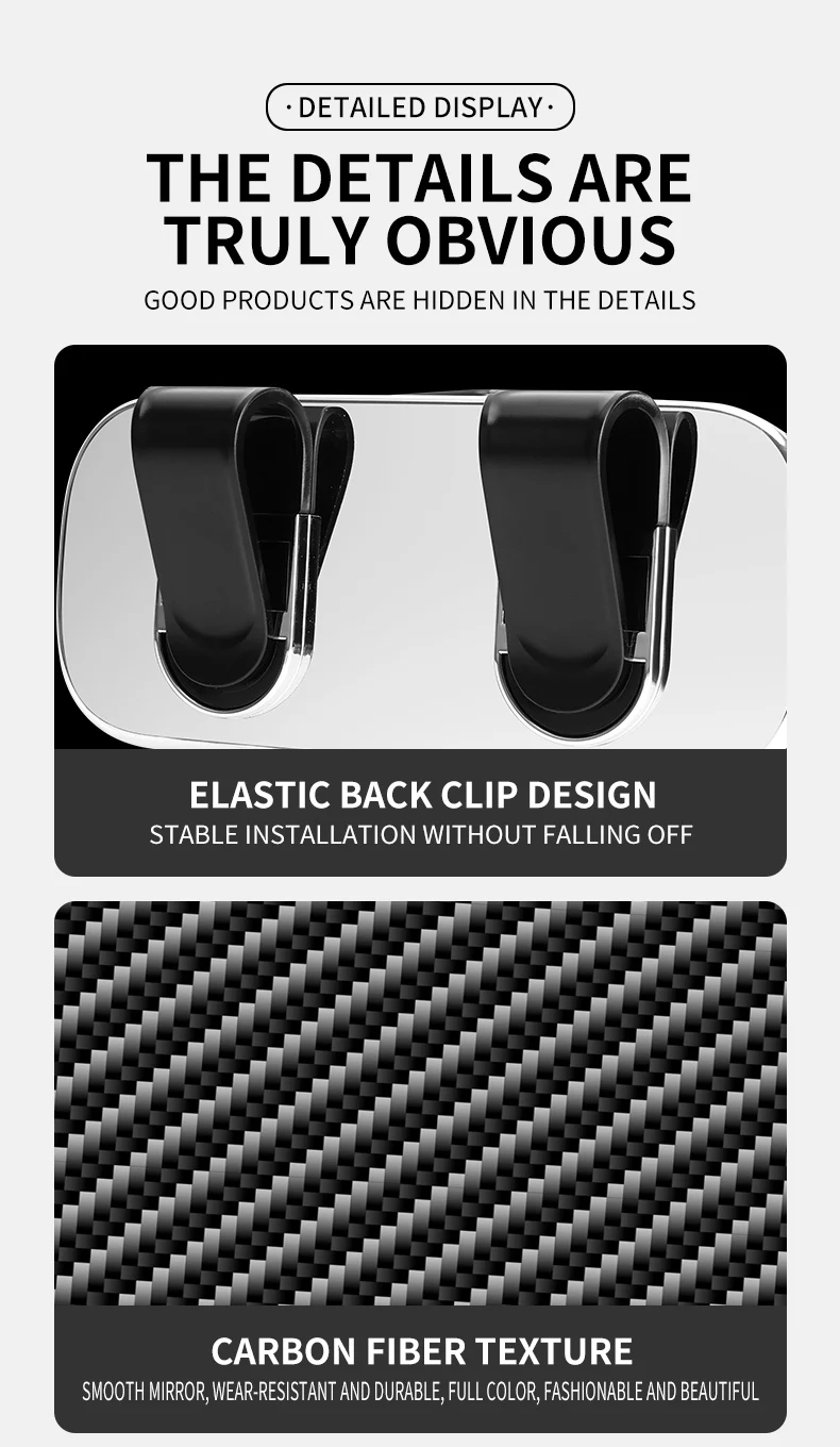 Auto Brillen Box Tragbare Auto Sonnenbrille Halter Im Auto Fahren Gläser Halter Brillen Fall Sonnenblende Auto Linsen Halter – Detail 9