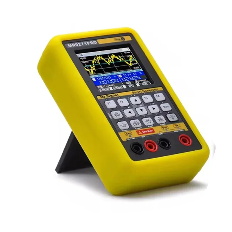 

MR9271PRO Hart Signal Generator 4-20mA Thermocouple Calibrator Paperless Recorder Modbus Debugging Hart Communicator