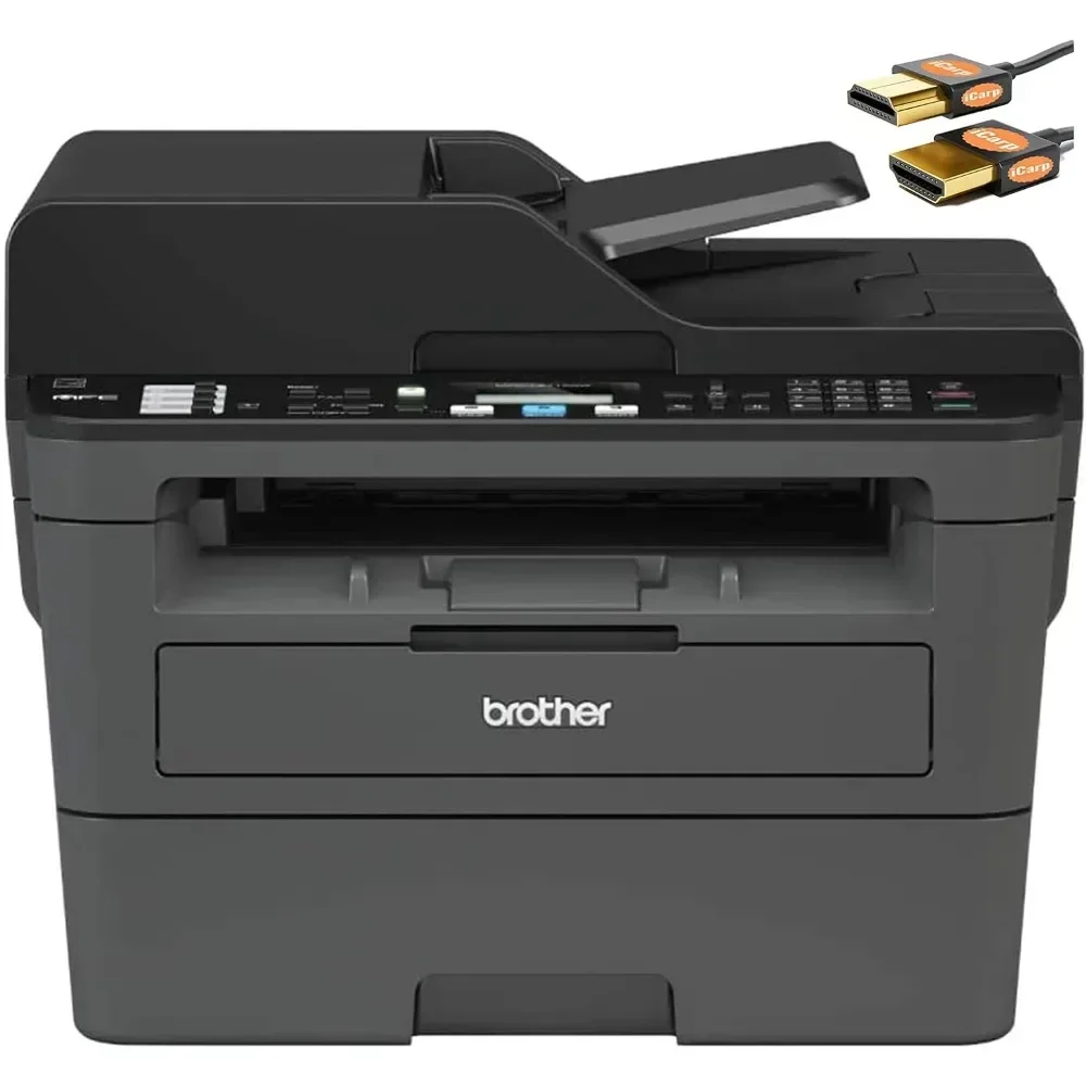 

Compact Wireless Monochrome Laser All-in-One Printer - Print Copy Scan Fax - Mobile Printing - Auto Duplex Printing