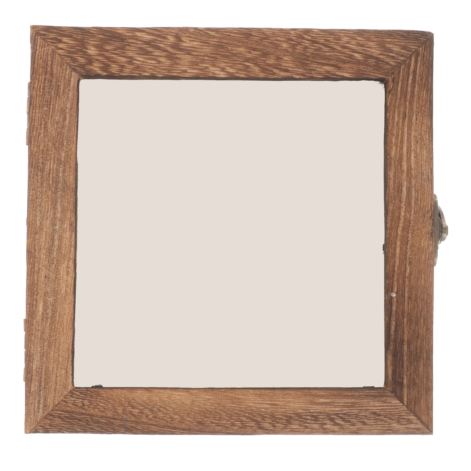 

Wooden Display Box 15x15x4.5cm Specimen Case for Insects Butterflies Plants Vintage Clear Lid Storage Container Pin Boxes
