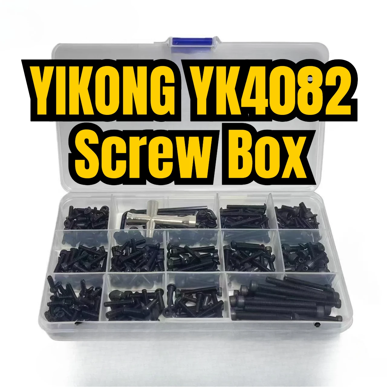 Pièces détachées pour voiture RC YIKONG YK4082, vis pour modèle de voiture d'escalade, boîte de vis YK4082, boîte à outils de réparation de voiture, sac à vis